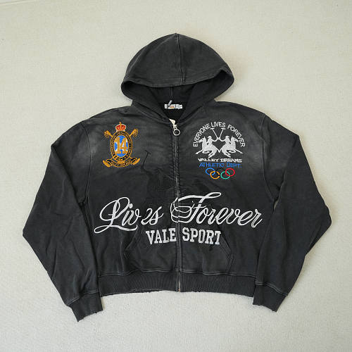 Vale Forever Rock Zip Up 'Black'