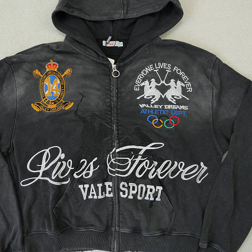 Vale Forever Rock Zip Up 'Black'