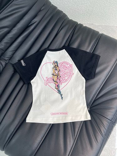 Chrome Hearts "Deadly Doll" baby tee