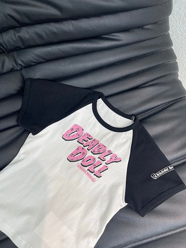 Chrome Hearts "Deadly Doll" baby tee