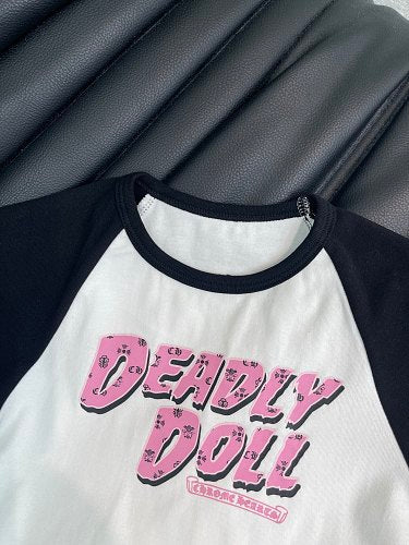 Chrome Hearts "Deadly Doll" baby tee