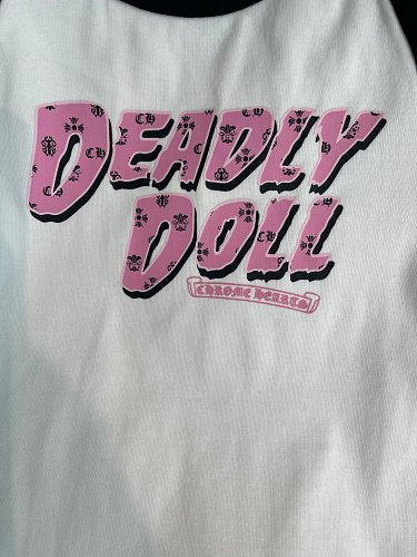 Chrome Hearts "Deadly Doll" baby tee