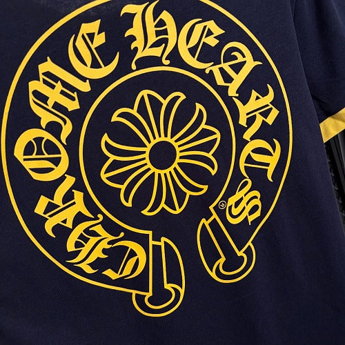 Chrome Hearts Ringer Tee – Yellow Trim womens