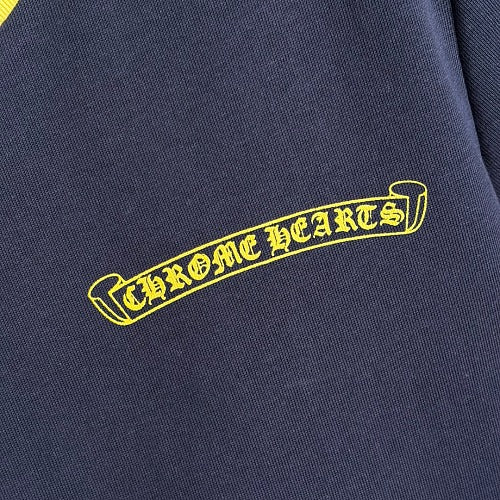 Chrome Hearts Ringer Tee – Yellow Trim womens