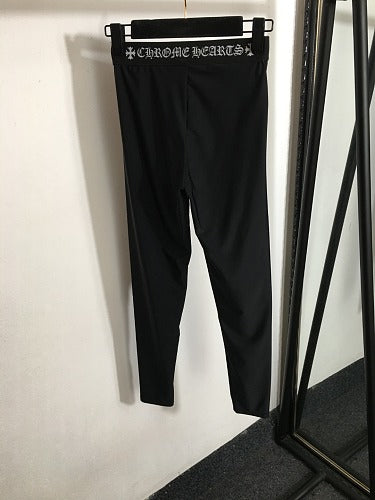 Chrome Hearts Women's Pink and Black Leggings set