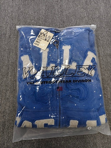 Vale Forever Classico Zip Up Hoodie 'Sapphire'