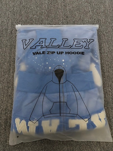 Vale Forever Classico Zip Up Hoodie 'Sapphire'