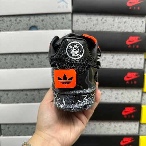 Hellstar x adidas Superstar 2 'Black Flame'