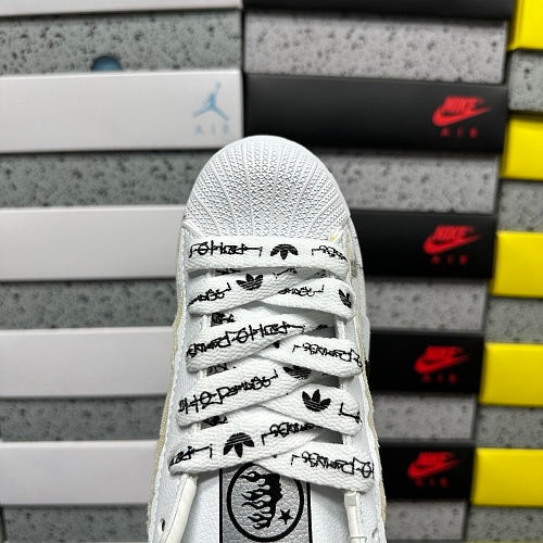 Hellstar x adidas Superstar 2 'White Flame'